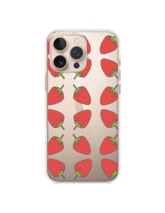 Coque iPhone 16 Pro Max Fraise Fruit Strawberry...