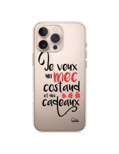 Cover iPhone 16 Pro Max Je veux un mec costaud e des...