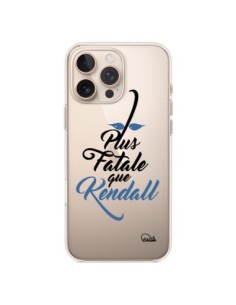 iPhone 16 Pro Max Case Plus Fatale que Kendall Clear -...