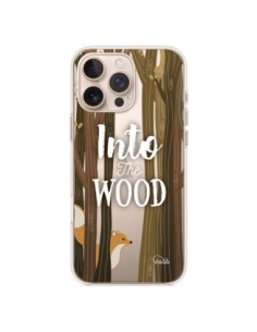 Coque iPhone 16 Pro Max Into The Wild Renard Bois...