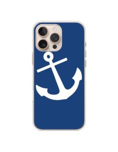 iPhone 16 Pro Max Case Ancora Marina Navy Blue - Mary...