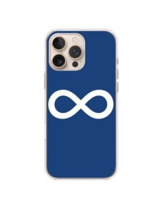iPhone 16 Pro Max Case Infinito Navy Blue Infinity - Mary...