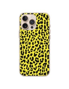 iPhone 16 Pro Max Case Leopard Yellow - Mary Nesrala