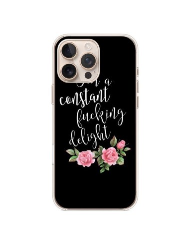 Coque iPhone 16 Pro Max Fucking Delight Fleurs - Maryline Cazenave