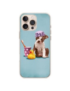 Coque iPhone 16 Pro Max Chien Dog Canard Fille - Maryline...