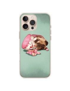 Cover iPhone 16 Pro Max Cane Cupcakes Torta Bonbon Boite...