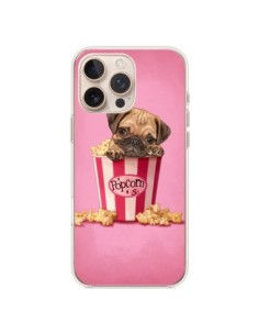 Coque iPhone 16 Pro Max Chien Dog Popcorn Film - Maryline...