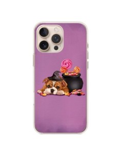 iPhone 16 Pro Max Case Dog Halloween Strega Calderone...