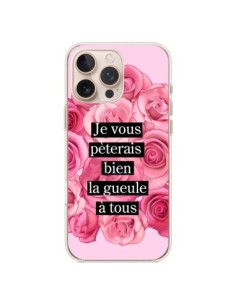 iPhone 16 Pro Max Case Je vous pèterais Flowers -...
