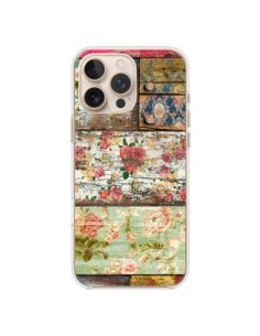 Coque iPhone 16 Pro Max Lady Rococo Bois Fleur -...