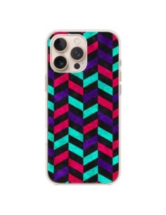 Cover iPhone 16 Pro Max Azteco Geometrico Mondo -...