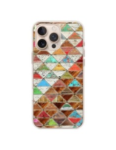 Cover iPhone 16 Pro Max Amore Pattern Triangolo -...
