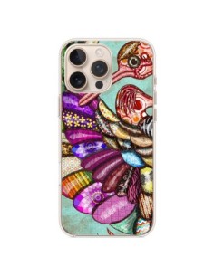 Coque iPhone 16 Pro Max Paon Multicolore Eco Bird -...