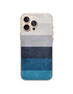 Coque iPhone 16 Pro Max Bandes Horizontales Greece Hues -...