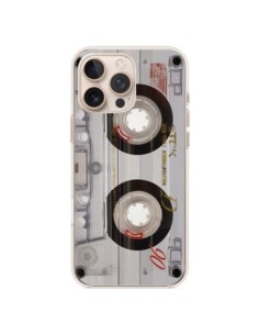 Cover iPhone 16 Pro Max Cassette Trasparente K7 -...