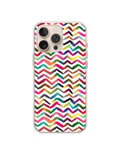Cover iPhone 16 Pro Max Chevron Stripes Multicolore -...