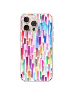 Cover iPhone 16 Pro Max Colorful Brushstrokes Multicolore...