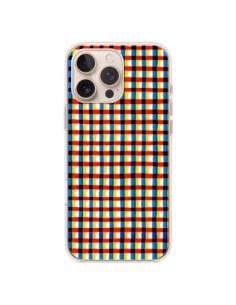 Cover iPhone 16 Pro Max Crossed Eyes Lines Rosso - Ninola...
