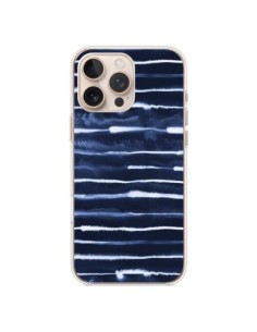 Cover iPhone 16 Pro Max Electric Lines Azzurro - Ninola...