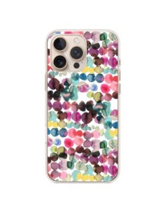 Cover iPhone 16 Pro Max Gradient Tropical Color Linee -...