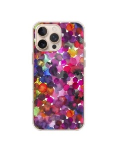 Coque iPhone 16 Pro Max Moody Geometry Rustic Brown -...