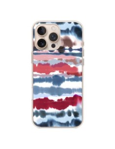 Coque iPhone 16 Pro Max Smoky Marble Watercolor Dark -...