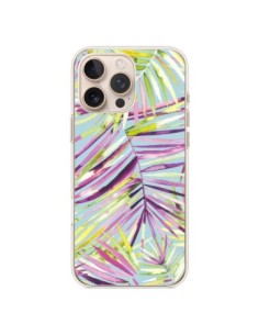 Coque iPhone 16 Pro Max Tropical Flowers Multicolored -...