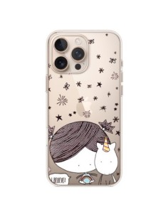 Cover iPhone 16 Pro Max Bambina e Unicorno I Believe...