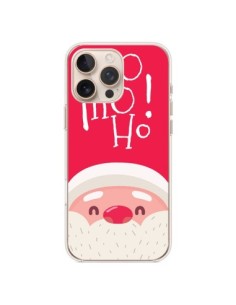 Coque iPhone 16 Pro Max Père Noël Oh Oh Oh Rouge - Nico