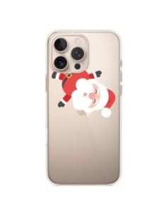 Coque iPhone 16 Pro Max Père Noël et sa Guirlande...