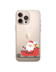Coque iPhone 16 Pro Max Père Noël et son Traineau...