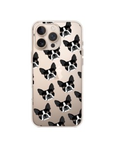 iPhone 16 Pro Max Case Dog Boston Terrier Clear - Pet...