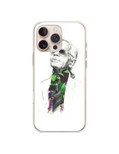Cover iPhone 16 Pro Max Karl Lagerfeld Fashion Designer...
