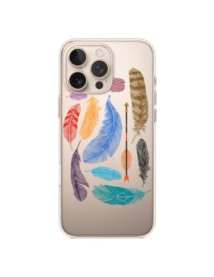 Coque iPhone 16 Pro Max Plume Feather Couleur...