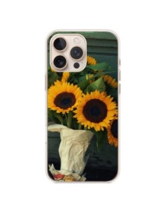 Coque iPhone 16 Pro Max Tournesol Bouquet Fleur - R Delean