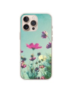 Coque iPhone 16 Pro Max Fleurs Reach for the Sky - Sylvia...