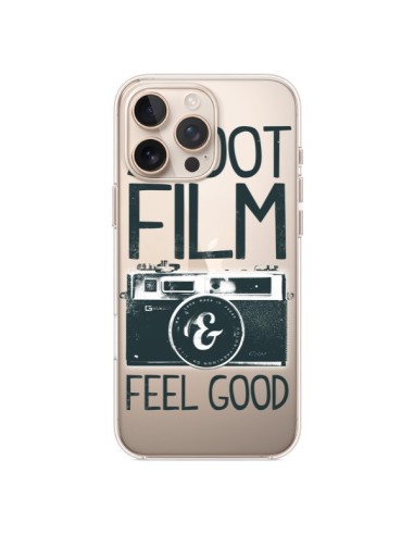 Cover iPhone 16 Pro Max Shoot Film and Feel Good Trasparente - Victor Vercesi