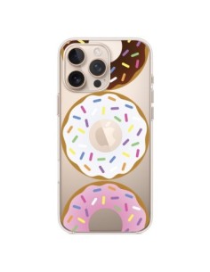 Coque iPhone 16 Pro Max Bagels Bonbons Transparente -...