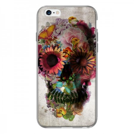 Coque Skull Flower Tête de Mort pour iPhone 6 - Ali Gulec