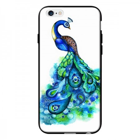 Coque Paon Multicolore pour iPhone 6 - Annya Kai Coque Paon Multicolore pour iPhone 6 - Annya Kai