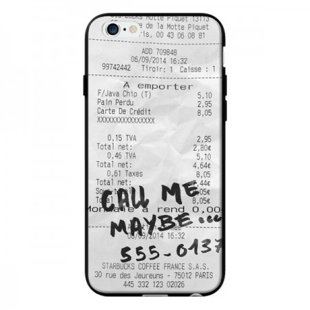 Coque Call me maybe pour iPhone 6 - Benoit Bargeton Coque Call me maybe pour iPhone 6 - Benoit Bargeton