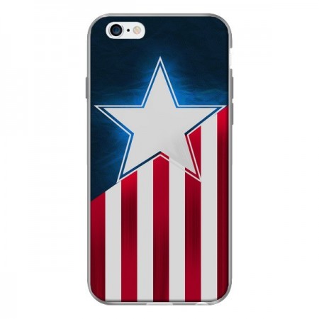 Coque Captain America pour iPhone 6 - Eleaxart Coque Captain America pour iPhone 6 - Eleaxart