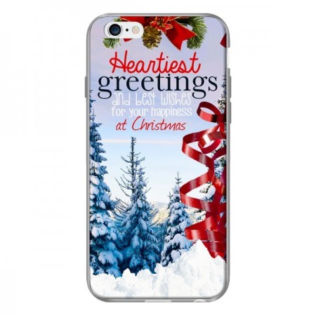 Coque Voeux Joyeux Noël pour iPhone 6 - Eleaxart Coque Voeux Joyeux Noël pour iPhone 6 - Eleaxart