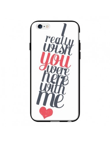 Coque Here with me pour iPhone 6 - Eleaxart