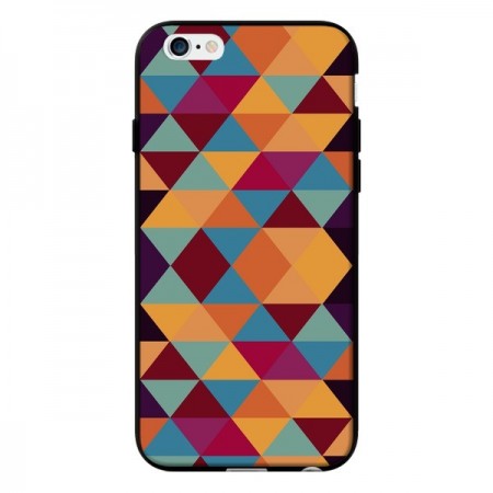 Coque Azteque Triangle Orange pour iPhone 6 - Eleaxart Coque Azteque Triangle Orange pour iPhone 6 - Eleaxart