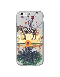 Coque Zebre The World pour iPhone 6 - Eleaxart 2