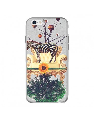 Coque Zebre The World pour iPhone 6 - Eleaxart