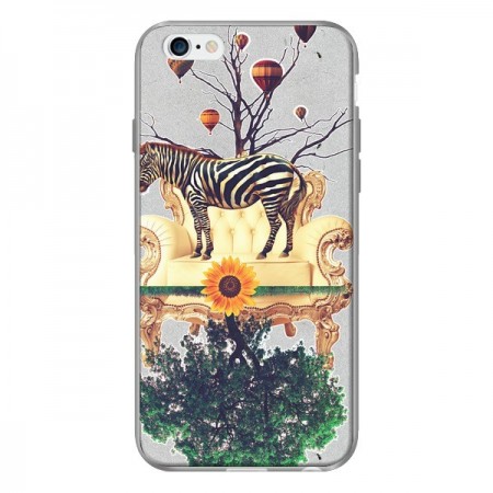 Coque Zebre The World pour iPhone 6 - Eleaxart