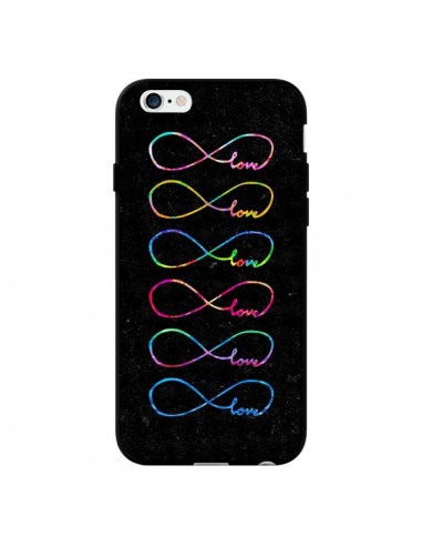 Coque Love Forever Infini Noir pour iPhone 6 - Eleaxart