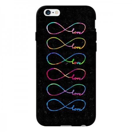 Coque Love Forever Infini Noir pour iPhone 6 - Eleaxart Coque Love Forever Infini Noir pour iPhone 6 - Eleaxart